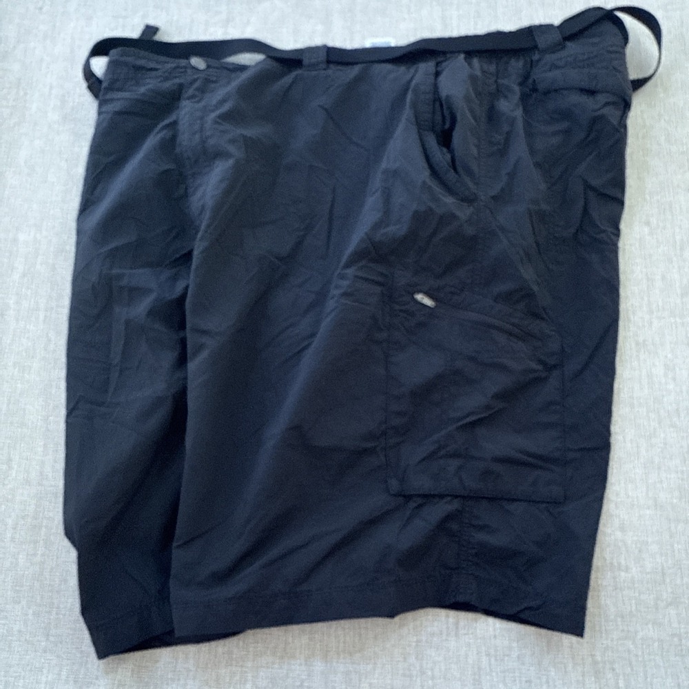 Columbia Cargo Shorts Mens Size 52 Waist Silver Ridge Belted Big & Tall Hiking - Picture 7 of 8